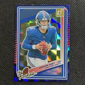 Jaxson Dart - 2025 Panini Donruss The Rookies #2 New York Giants (RC) Rookie